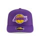 2. New Era 9SEVENTY Los Angeles Lakers NBA Team Purple Stretch Snapback Cap - 60755432