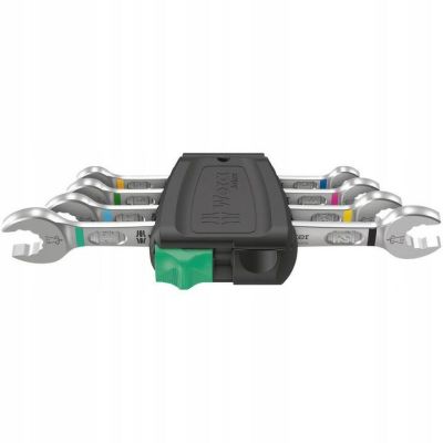 7. WERA Joker double-ended open-end wrench, set of 4