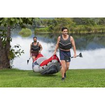 Bestway 65077/25 Sport Kayak 1 Person Multicolor Acrylonitrile Butadiene Styrene Copolymer (ABS), Aluminum, Polypropylene (PP), Polyvinyl Chloride (PVC) Inflatable Kayak