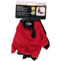 DUNLOP SENIOR RL CYCLING GLOVES - RED