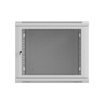 3. LANBERG WALL-HUNG RACK CABINET 19" 9U 600X600 GRAY PERFORATED DOORS (FLAT PACK)