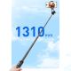 12. Selfie stick WC1Y2S 1.3m aluminum alloy telescopic tripod with phone holder - black