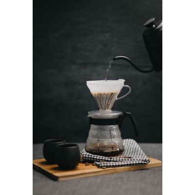 4. Hario Plastic Drip V60-02 - Clear
