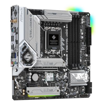 4. Asrock B760M STEEL LEGEND WIFI Motherboard