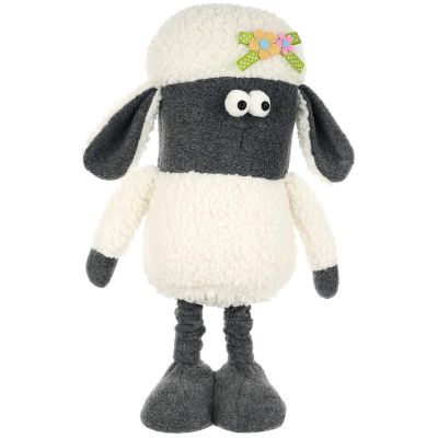 15. SHEEP ON TELESCOPE 35-50CM SPRING DECORATION