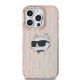3. Karl Lagerfeld IML Choupette Head & Monogram case for iPhone 13 Pro Max - pink