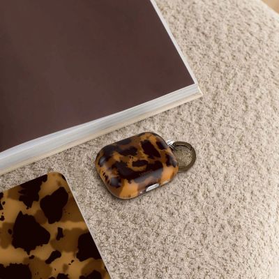 7. Tech-Protect Lamano case for AirPods Pro 3 - black and brown