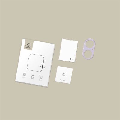 5. Tech-Protect Camalloy Fit+ Camera Glass for iPhone 17 - Purple
