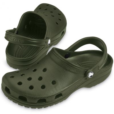 3. Crocs Classic khaki shoes 10001 309