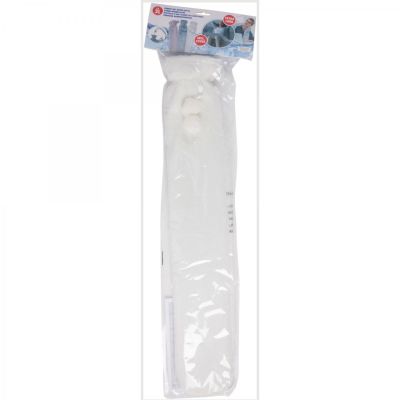 RUBBER HOT WATER BOTTLE IN ALPINA COVER 2L WHITE