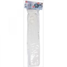 RUBBER HOT WATER BOTTLE IN ALPINA COVER 2L WHITE