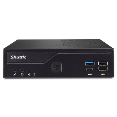 5. Barebone computer Shuttle DH610 S1700 H610 BLACK 120W/GLN HDMI DISPLAY-PORT COM-PORT
