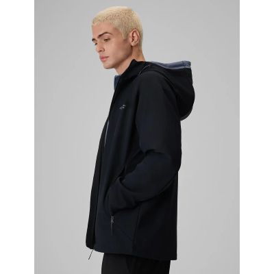 3. Men's hooded softshell jacket 4F 4FWAW26TSOFM608-20S