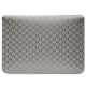 3. Karl Lagerfeld Saffiano Monogram Ikonik case for a 14" laptop - silver