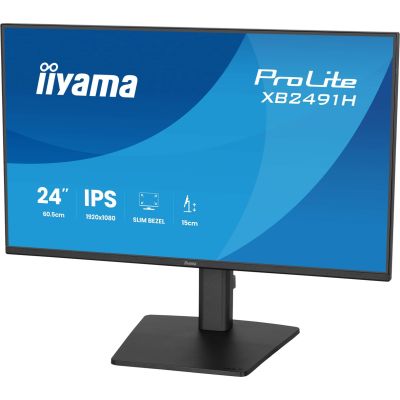 11. iiyama ProLite XB2491H-B1 computer monitor 60.5 cm (23.8") 1920 x 1080 px Full HD LCD Black