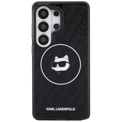 3. Karl Lagerfeld IML Repeated Choupette MagSafe Case for Samsung Galaxy S26 Ultra - Black