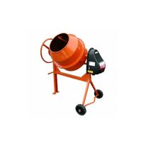 MK-165/BK concrete mixer + wheelbarrow