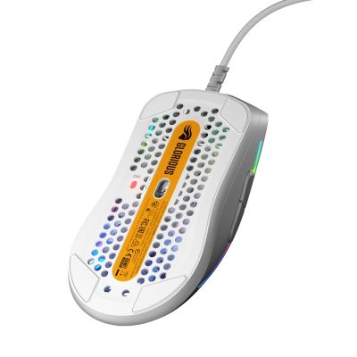 8. Glorious Model O 2 Mini Gaming Mouse, RGB - White