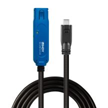 Lindy 43381 USB Cable USB 3.2 Gen 1 (3.1 Gen 1) 8m USB C USB A Black, Blue