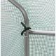 36. GREENHOUSE GARDEN TUNNEL 200x350x200CM PE GREEN STEEL STRUCTURE