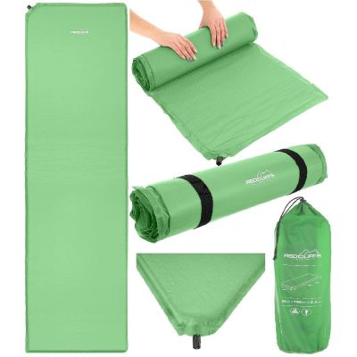 10. SELF-INFLATION TOURIST MAT MATTRESS 180x50x2.5CM REDCLIFFS GREEN