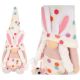 6. gnome bunny 25cm polka dot girl spring decoration