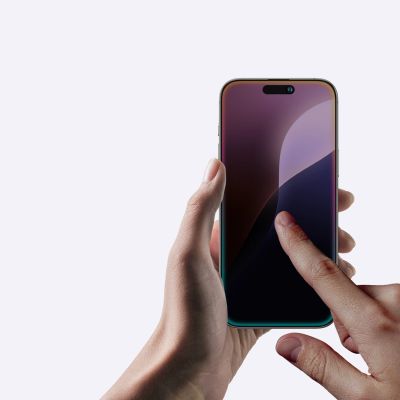 8. AmazingThing Titan Privacy Glass Privacy Tempered Glass for iPhone 16