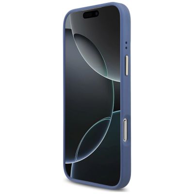 5. Guess 4G Strass Logo MagSafe Case for iPhone 18 Pro Max / 17 Pro Max – blue