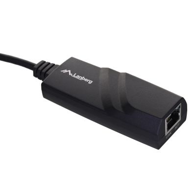 3. Lanberg NC-1000-02 network card (USB 3.1, USB-C; 1x 10/100/1000Mbps)