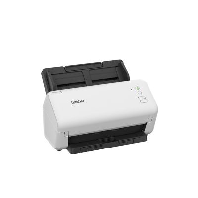 10. Brother ADS-4100 Duplex Document Scanner with ADF up to 35 ppm | Two-sided scanning | Automatic. 60-sheet feeder | USB 3.0 port | USB 2.0 connection