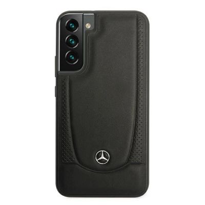 3. Mercedes Leather Urban Line Case for Samsung Galaxy S22+ - Black