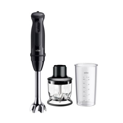 3. Braun MultiQuick 3 MQ30201M 0.6 l Immersion Blender 900 W Black, Satin Steel