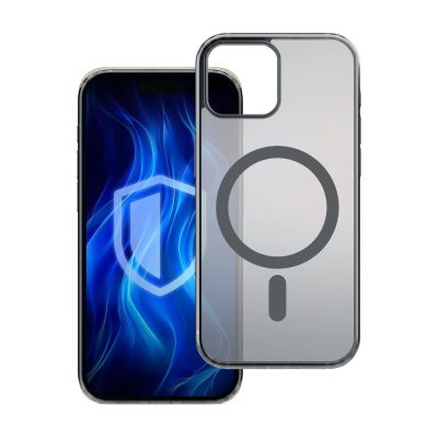 19. 3mk Frosty MagCase for iPhone 14 Plus - Black