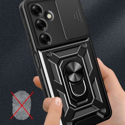 5. Tech-Protect Camshield Pro Case for Samsung Galaxy M35 5G - Black