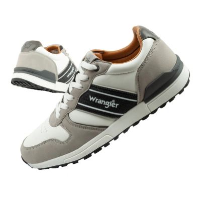 Wrangler men's sports shoes sneakers Wylie fashionable comfortable light gray