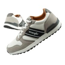 Wrangler men's sports shoes sneakers Wylie fashionable comfortable light gray