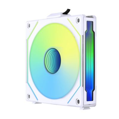 4. Lian Li UNI FAN SL-INF 120 ARGB Reverse Blade PWM Fan - 120mm, White