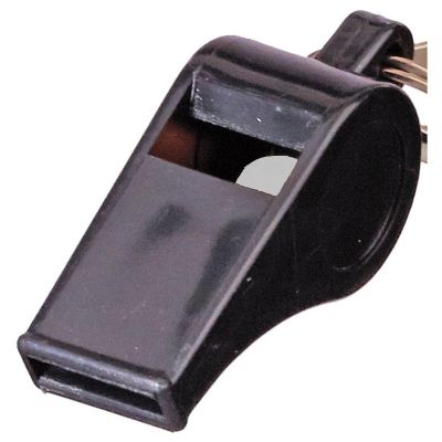 9. BEST SPORTING BLACK PLASTIC WHISTLE