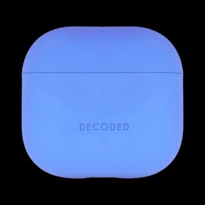 Decoded Silicone Aircase for AirPods 4 - Blue