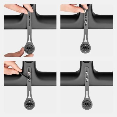 6. Rockbros FK-307S Nylon Bike Computer Holder - Black