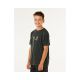 2. RIP CURL Eternal Shred Wash Tee-Boy Black