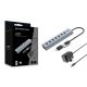 4. Conceptronic HUBBIES21GP USB 3.2 Gen 1 (3.1 Gen 1) Type-A 5000 Mbit/s Hubs and Hubs Gray