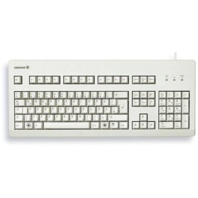 5. Keyboard CHERRY TAS G80-3000 Wired DE-Layout Light Gray BLUE SWITCH