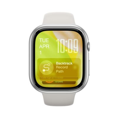 5. AmazingThing Minimal Protective Case for Apple Watch Series 11 46mm - Silver