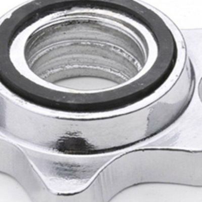 9. BAR CLAMP CHROME 1 PCS BEST SPORTING 30mm