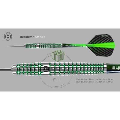 4. Harrows QUANTUM 90% Steeltip darts