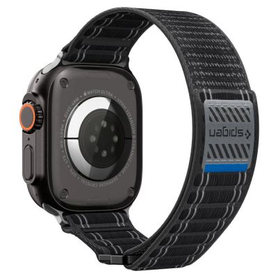 7. Spigen WBF0 Strap for Apple Watch 44 / 45 / 46 / 49 mm - Black