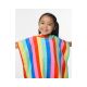 4. RIP CURL Mixd Snap Cttn Hooded Twl-Girl Poncho Multicolor