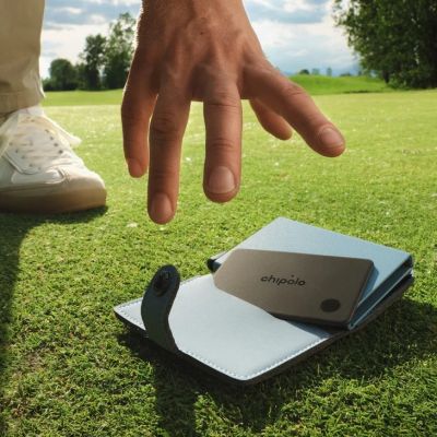 5. Set of CARD card + LOOP locator Chipolo charcoal