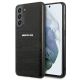 AMG AMHCS21FESGSEBK S21 FE G990 czarny/black hardcase Leather Debossed Lines